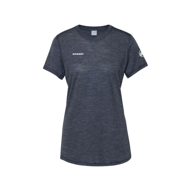 Mammut Mammut Tree Wool FL T-Shirt - Women's Marine Melange XS - $59.00 at Optics Planet
