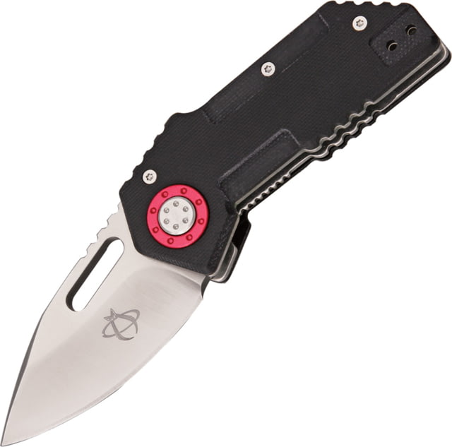 Mantis Tough Tony Folding Knife2.375inDrop Point Black G10 Handle - Mantis