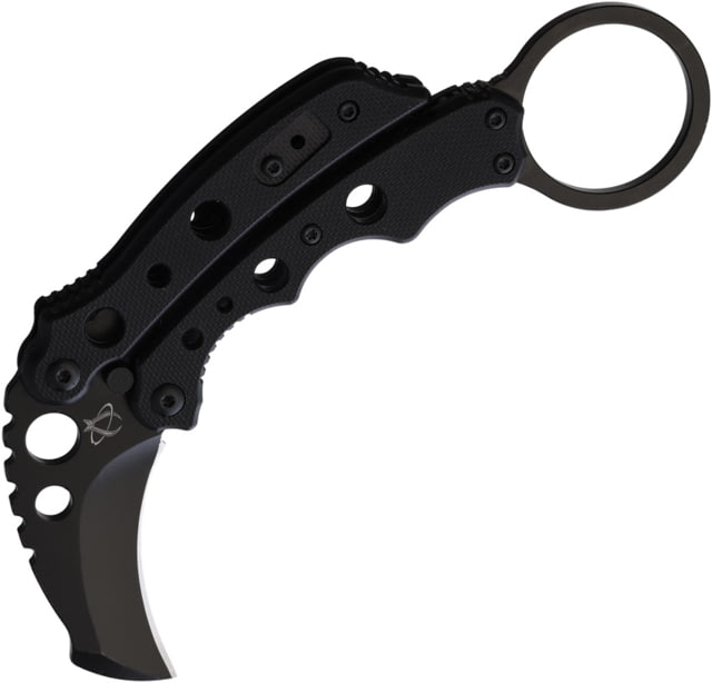 Mantis Vuja De Karambit 2.00 in Folding Knife Black G10 - Mantis