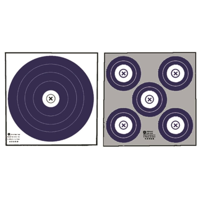 Maple Leaf Press Double Sided Target Indoor 100 pk. - Maple Leaf Press