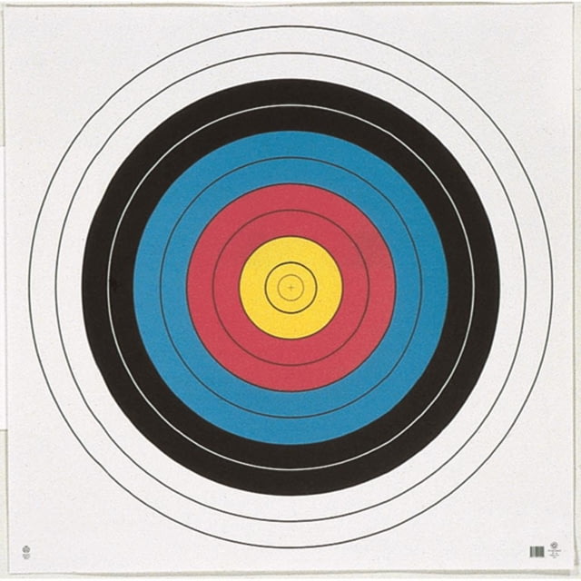 Maple Leaf Press FITA Target 10-Ring 60 cm. 25 pk. - Maple Leaf Press