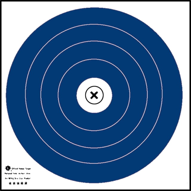 Maple Leaf Press Maple Leaf NFAA Indoor Target 40cm Target 25 pk 1006501 - Maple Leaf Press