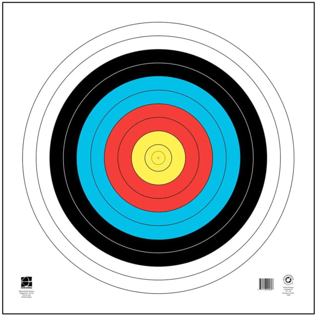 Maple Leaf Press Maple WA 10 Ring 40 cm Target 25 pk 1006503 - Maple Leaf Press