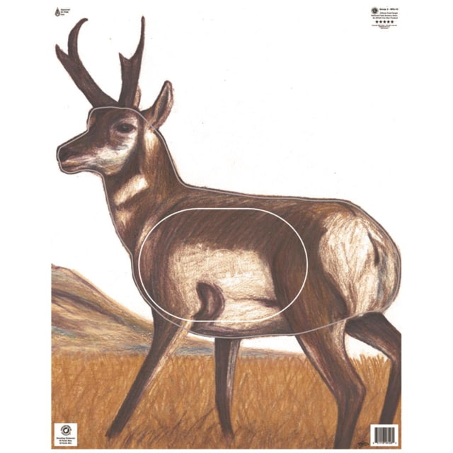 Maple Leaf Press NFAA Animal Faces Group 2 Antelope - Maple Leaf Press