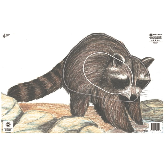 Maple Leaf Press NFAA Animal Faces Group 3 Raccoon - Maple Leaf Press