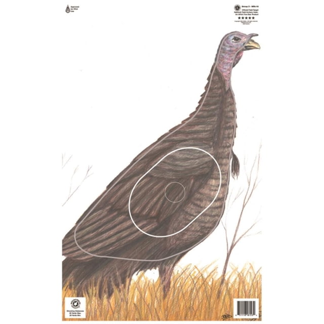 Maple Leaf Press NFAA Animal Faces Group 3 Turkey - Maple Leaf Press