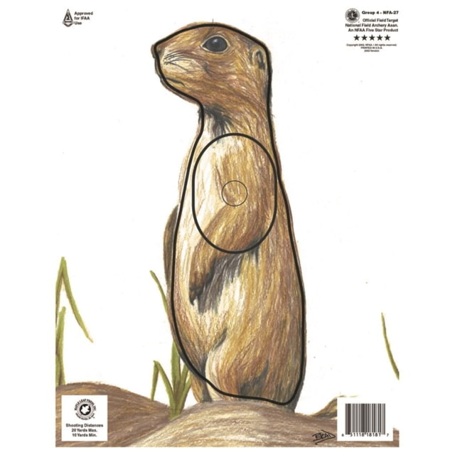 Maple Leaf Press NFAA Animal Faces Group 4 Prairie Dog - Maple Leaf Press