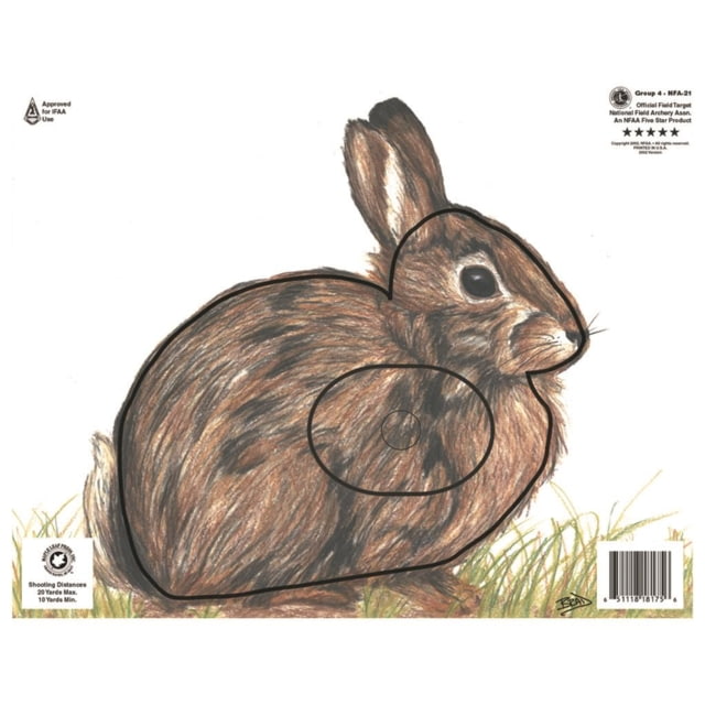 Maple Leaf Press NFAA Animal Faces Group 4 Rabbit - Maple Leaf Press