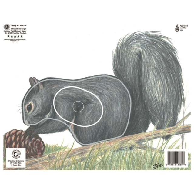 Maple Leaf Press NFAA Animal Faces Group 4 Squirrel - Maple Leaf Press