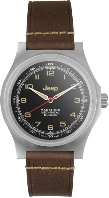 Marathon JEEP SSGPM on Leather Watch Black 41mm