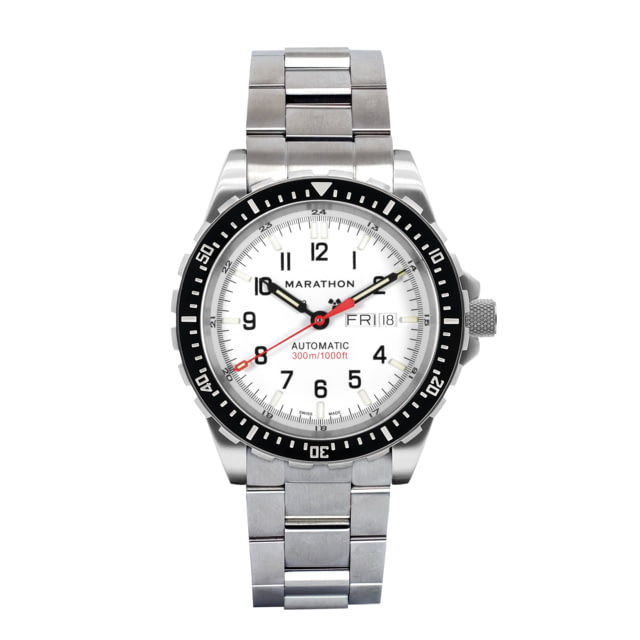 Marathon Arctic JDD w/US Gov't Bracelet White 46 mm
