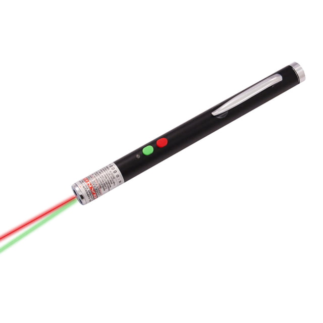 Marathon Dual Red and Green Laser Pointer Black