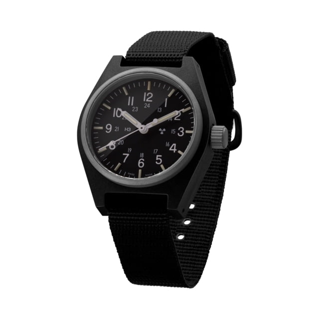 Marathon General Purpose Quartz Wristwatch w/ Tritium No Government Markings Black