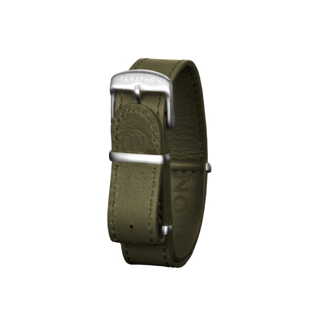 Marathon DEFSTAN Leather Watch Strap 16mm Olive Green