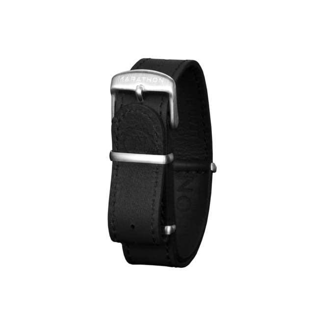 Marathon DEFSTAN Leather Watch Strap 18mm Black