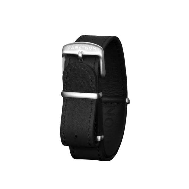 Marathon DEFSTAN Leather Watch Strap 22mm Black