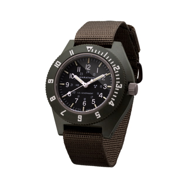 Marathon Pilots Navigator Wristwatch w/Tritium Sage Green