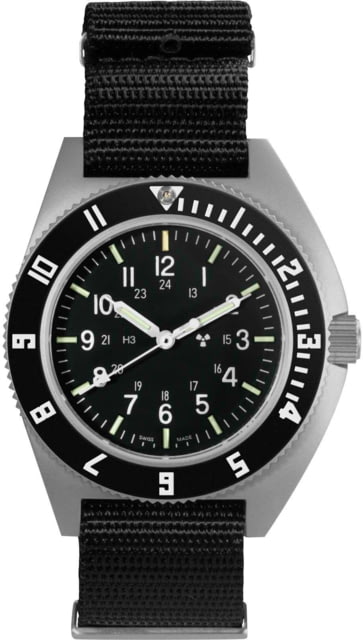 Marathon Steel Navigator Black DEFSTAN Strap 11in Black 41mm
