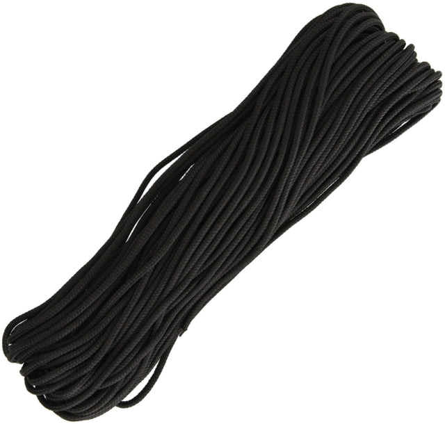Marbles 325 Paracord 325 Paracord Black 325 Paracord 4 Strand Core 100 Ft Nylon Construction Black  BLACK NYLON CORD