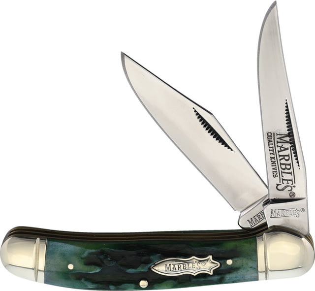 Marbles Copperhead Green Stag Bone - Marbles