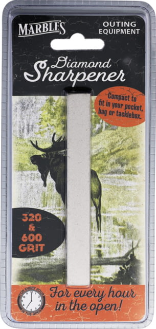 Marbles Double Sided Diamond Sharpener 3.88in x 0.5in x 0.25in  /MR691 - Marbles