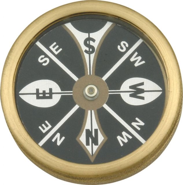 Marbles Large Pocket Compass 1 3/4in. diameter MR223 - Marbles