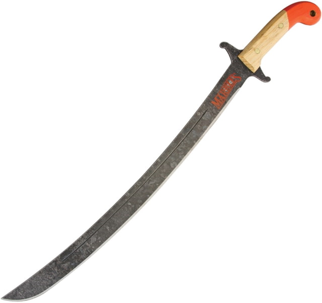 Marbles Sword Wood Handle 27.75in Overall 22in 1075Hc Steel Blade Wood Handle - Marbles
