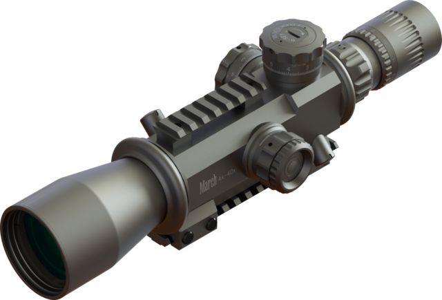 March Scopes High Master Genesis 4-40x52mm Rifle Scopes First Focal Plane FML-3 Reticle Black DE0111 - March Scopes