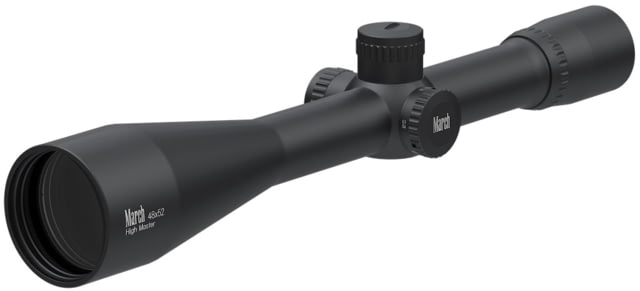 March Scopes Normal Turret High Master 48x52mm Rifle Scopes 30mm Tube Second Focal Plane 3/32 MOA Dot Reticle Black D48F523/32MOA Dot Reticle - March Scopes