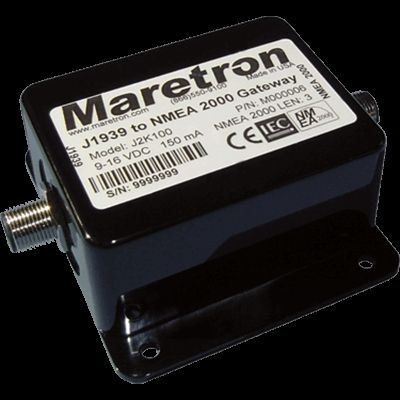 Maretron J1939 to NMEA 2000 Engine Mon. Gateway New Condition