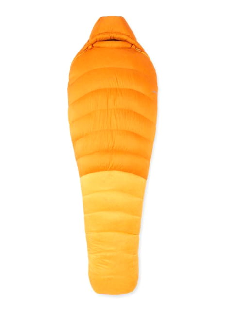 Marmot Lithium Sleeping Bag Short Orange Pepper/Golden Sun Left Zipper