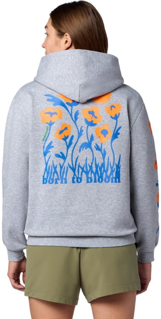 Marmot Born to Bloom Hoody -Women's Grey Heather Large