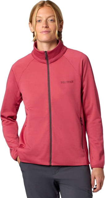Marmot Marmot Leconte Fleece Jacket -Women's Dried Rose Large - $63.00 at Optics Planet