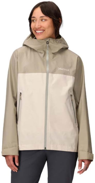 Marmot Marmot Minimalist Pertex Jacket - Women's Shale Grey/Birch Bark Small - $97.19 at Optics Planet