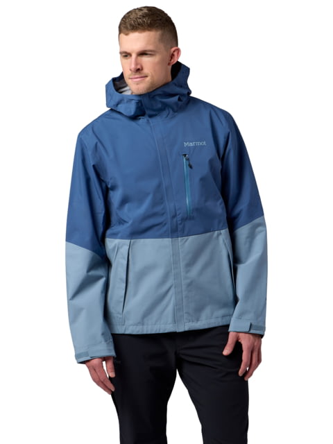 Marmot PreCip Evo Pro Jacket - Men's Blue Currant/Hazy Blue Medium