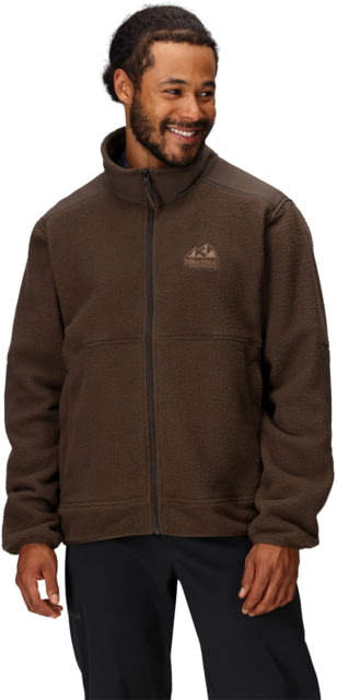 Marmot Marmot Wanderer High Pile Fleece Jacket - Men's Hickory Nut Medium - $99.99 at Optics Planet