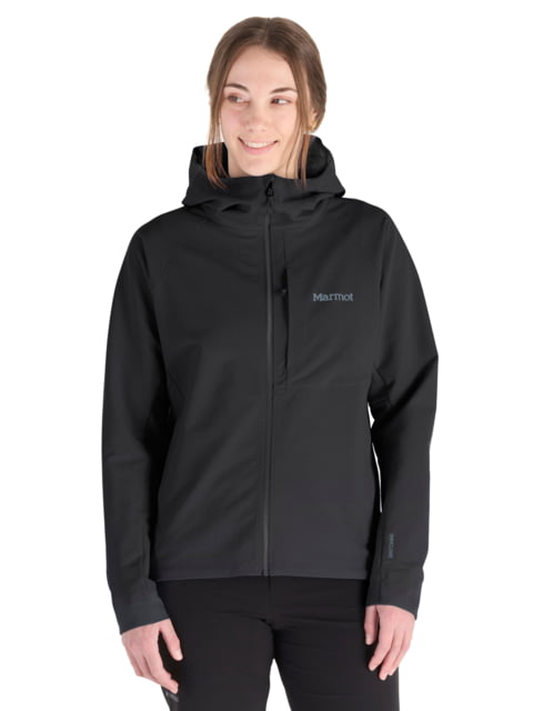 Marmot Pinnacle DriClme Hoody - Women's Black Extra Large