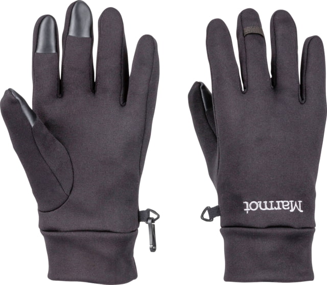 Marmot Power Stretch Connect Glove - Men's Black XXL - Marmot