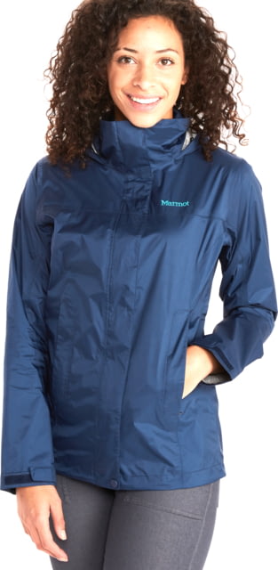 Marmot PreCip Eco Jacket - Women's Arctic Navy XXL