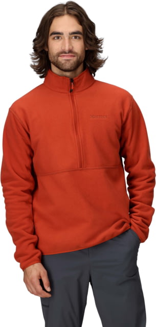 Marmot Marmot Rocklin 1/2 Zip - Men's Sumac Small - $28.00 at Optics Planet