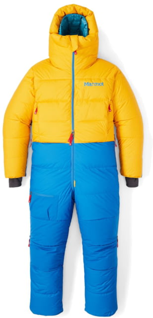 Marmot WarmCube 8000M Suit - Men's Solar/Clear Blue Extra Large