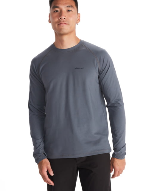 Marmot Windridge Long Sleeve T-Shirt - Men's Steel Onyx Small