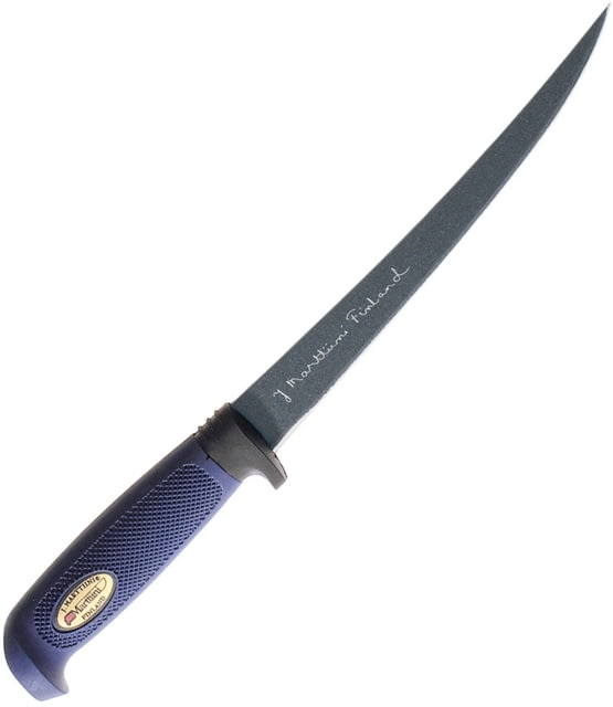 Marttiini Martef Fillet w/Leather Sheath Blue - Marttiini
