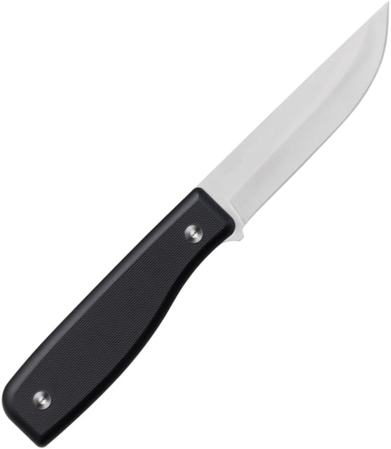 Marttiini MFT Fixed Blade G10 Knife 4" satin finish stainless blade Black G10 handle - Marttiini