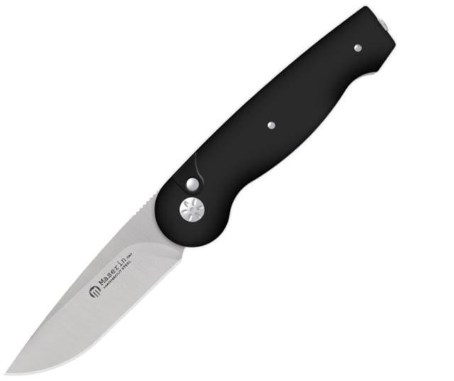 Maserin Summit Button Lock Black G10 MAS490G10N - Maserin