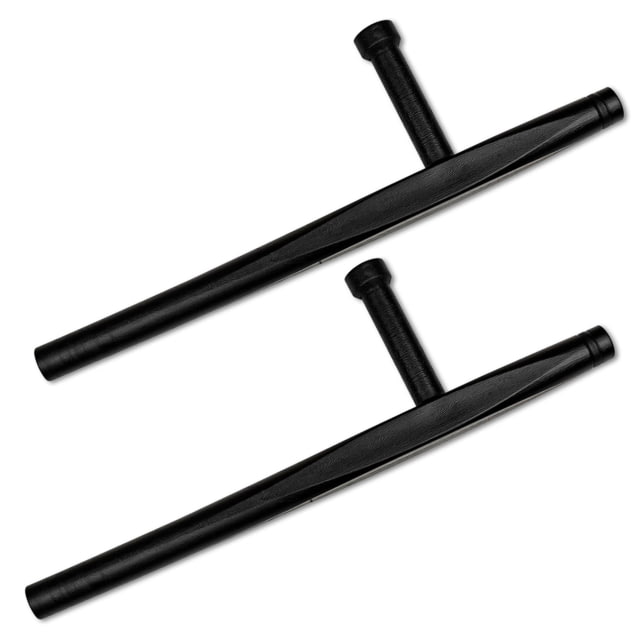 Master Cutlery 2 Poly Training Equipment Tonfa Set 20 in Black - Master Cutlery