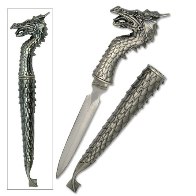 Master Cutlery Fixed Blade 12in Stainless Steel Blade Handle - Master Cutlery
