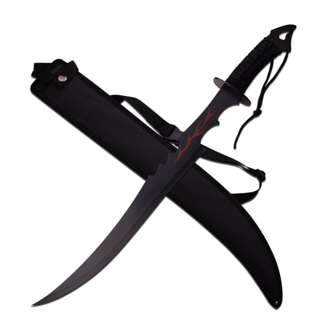 Master Cutlery Fixed Blade 26in Stainless Steel Blade Black Cord Wrapped Full Tang Stainless Steel Handle - Master Cutlery