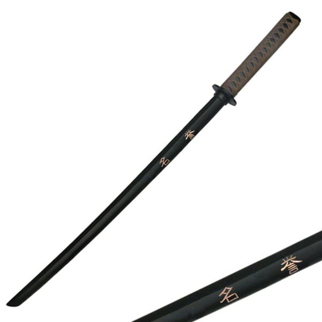 Master Cutlery Fixed Blade 39.5in Hardwood Blade Brown Cord Wrapped Handle - Master Cutlery