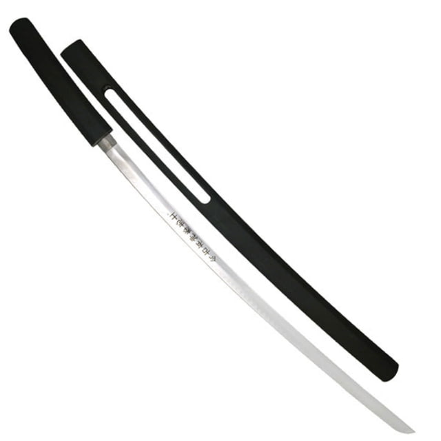 Master Cutlery Fixed Blade 40.5in Stainless Steel Blade Black Handle - Master Cutlery